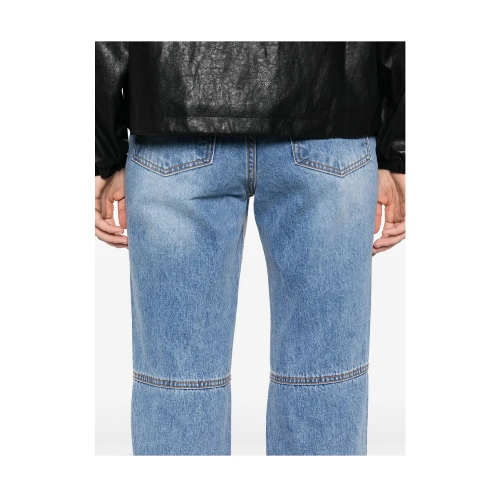 LOW Classic Blauwe Denim Jeans met Vervaagd Effect Blue Dames