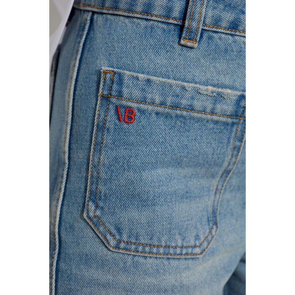 Victoria Beckham Jas met zakken Blue Dames
