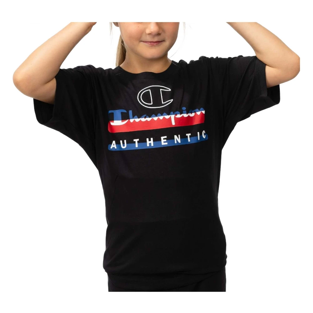 Champion T-shirt Zwart T-shirt