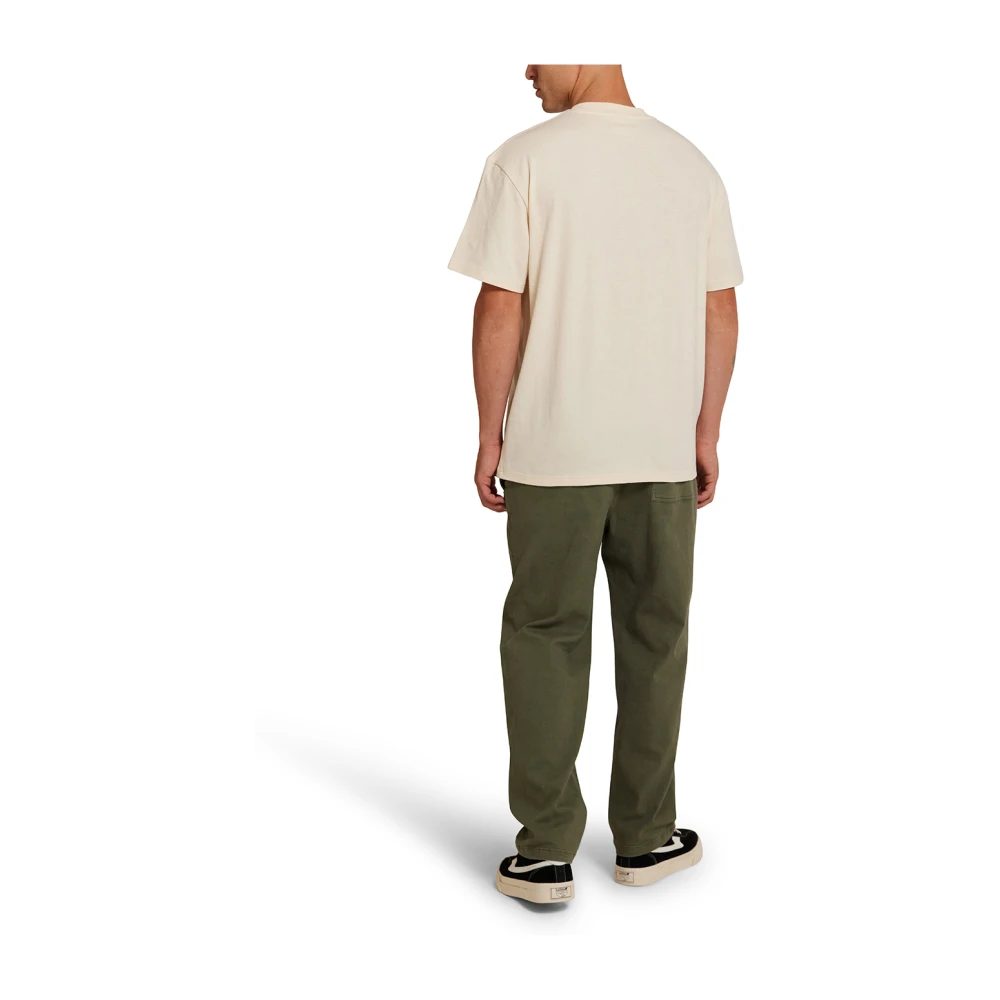 Deus Ex Machina Stijlvolle Connection Tee Beige Heren