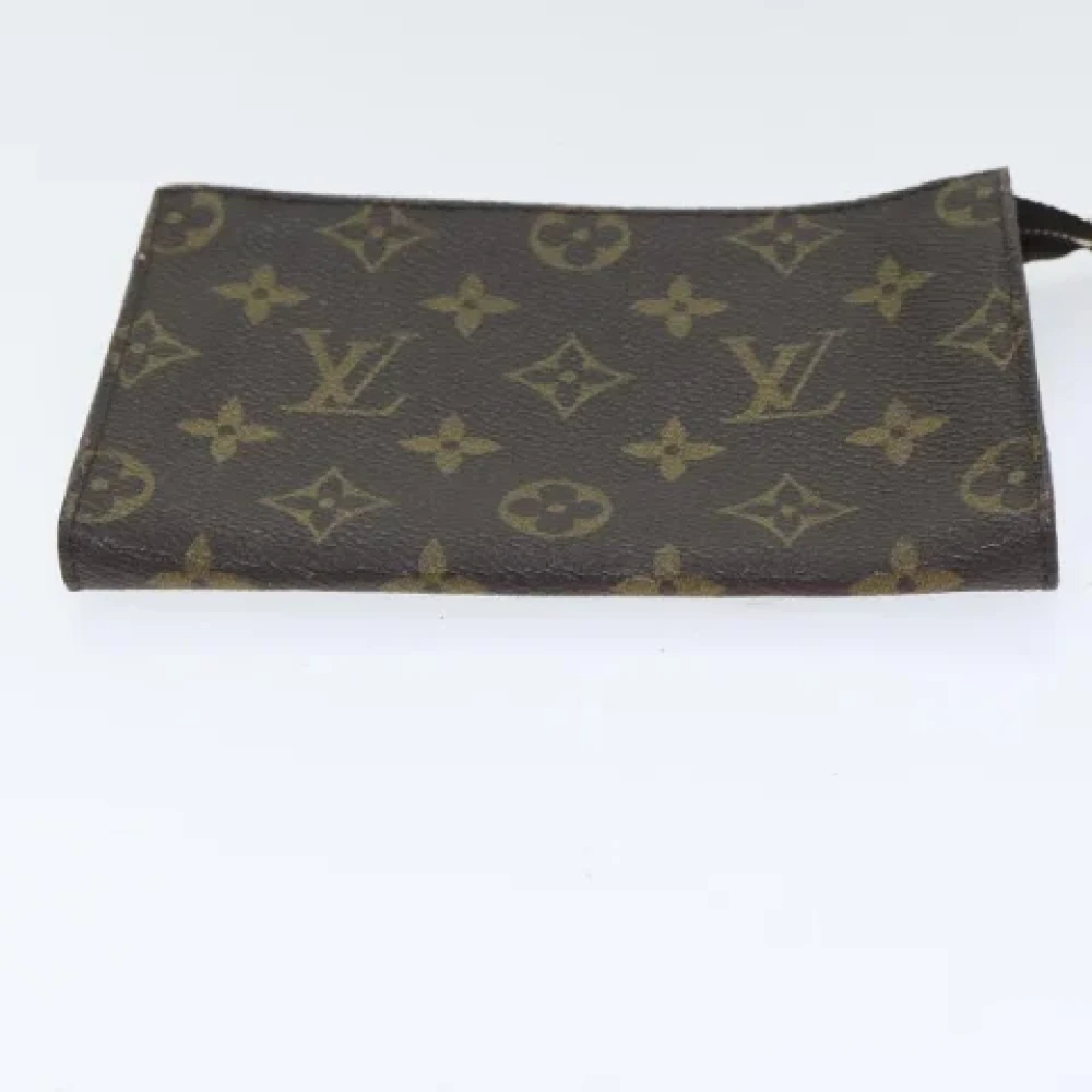 Louis Vuitton Vintage Pre-owned Canvas pouches Brown Dames