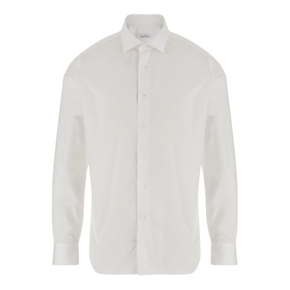 Alessandro Gherardi Men's White Formal Shirts, Xl, Classic Cotton Shirt