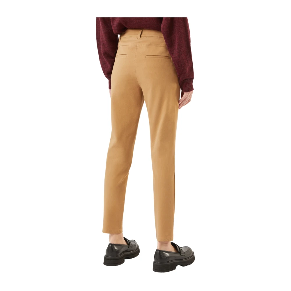 Pennyblack Slim Fit Broek Brown Dames