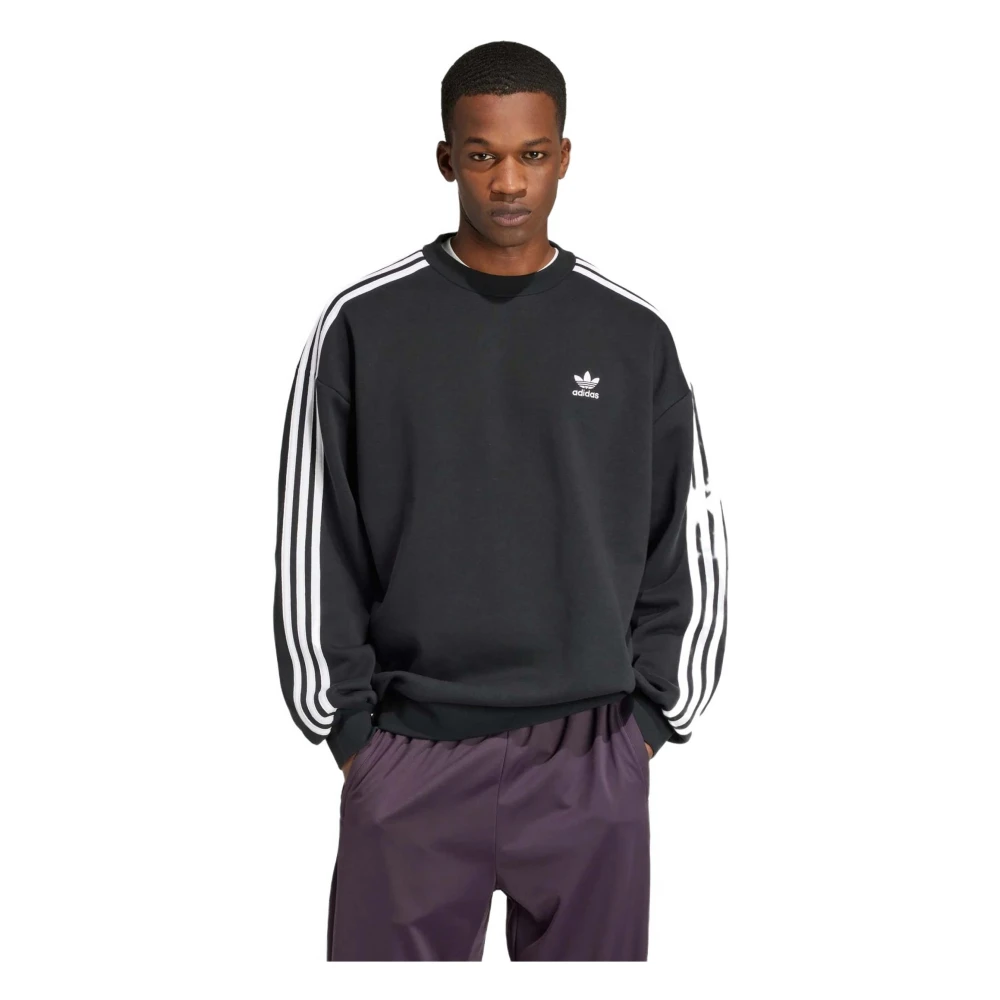 Adidas Oversized hoodie Black Heren