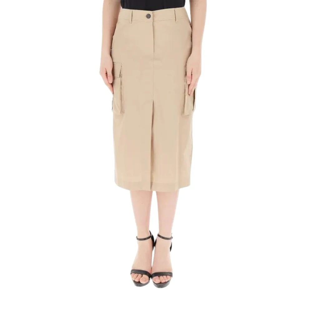 Marella Stijlvolle Manolo Rok Beige Dames