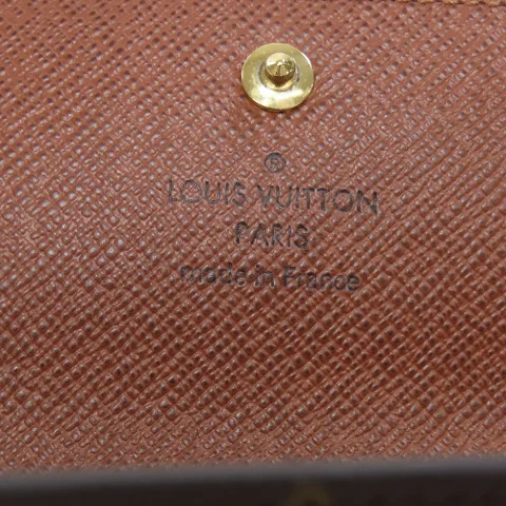 Louis Vuitton Vintage Pre-owned Canvas key-holders Brown Dames