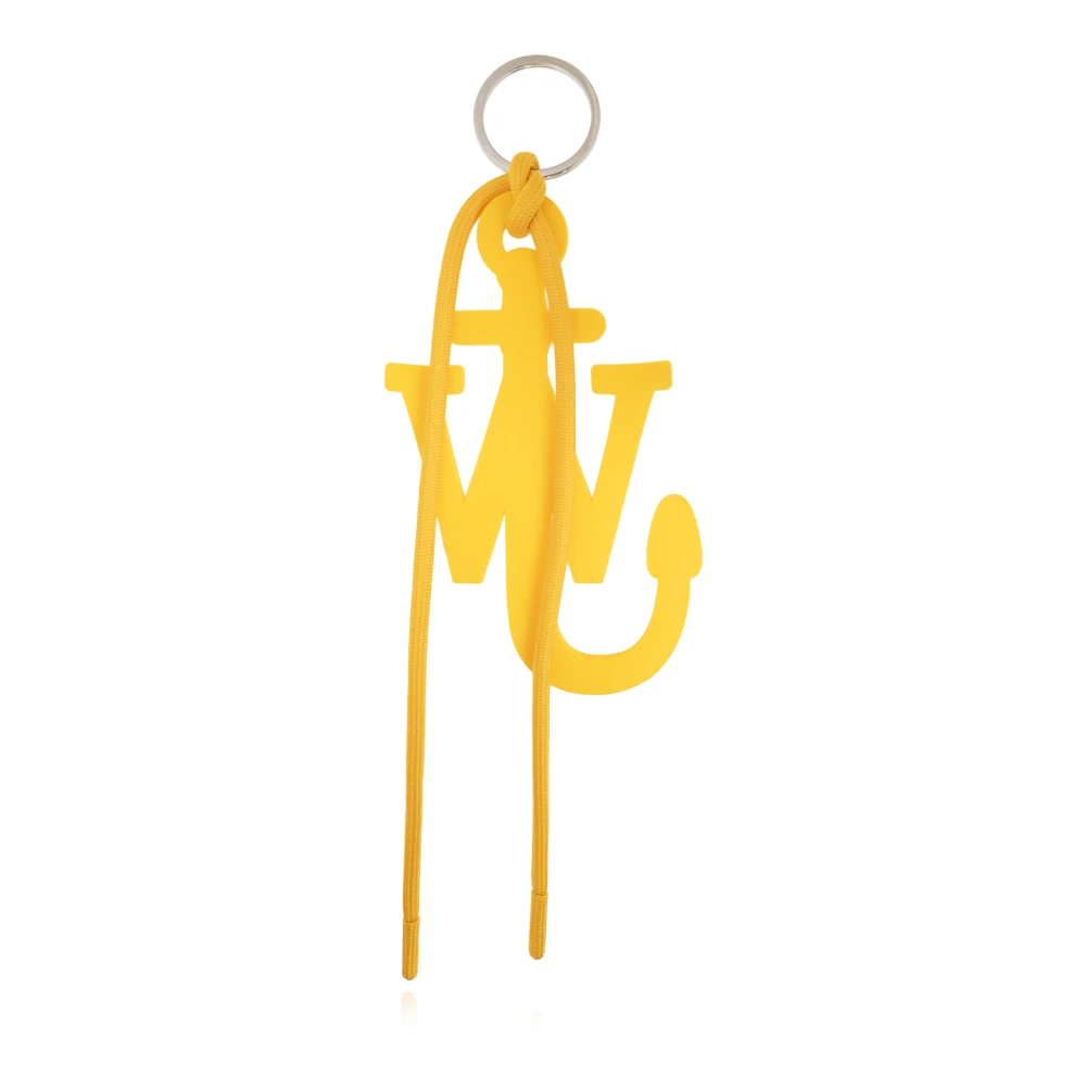 JW Anderson Sleutelhanger met logo Yellow Unisex