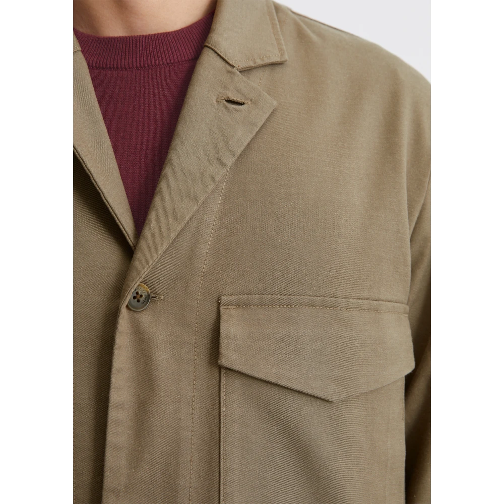 Marc O'Polo Overshirt Brown Heren