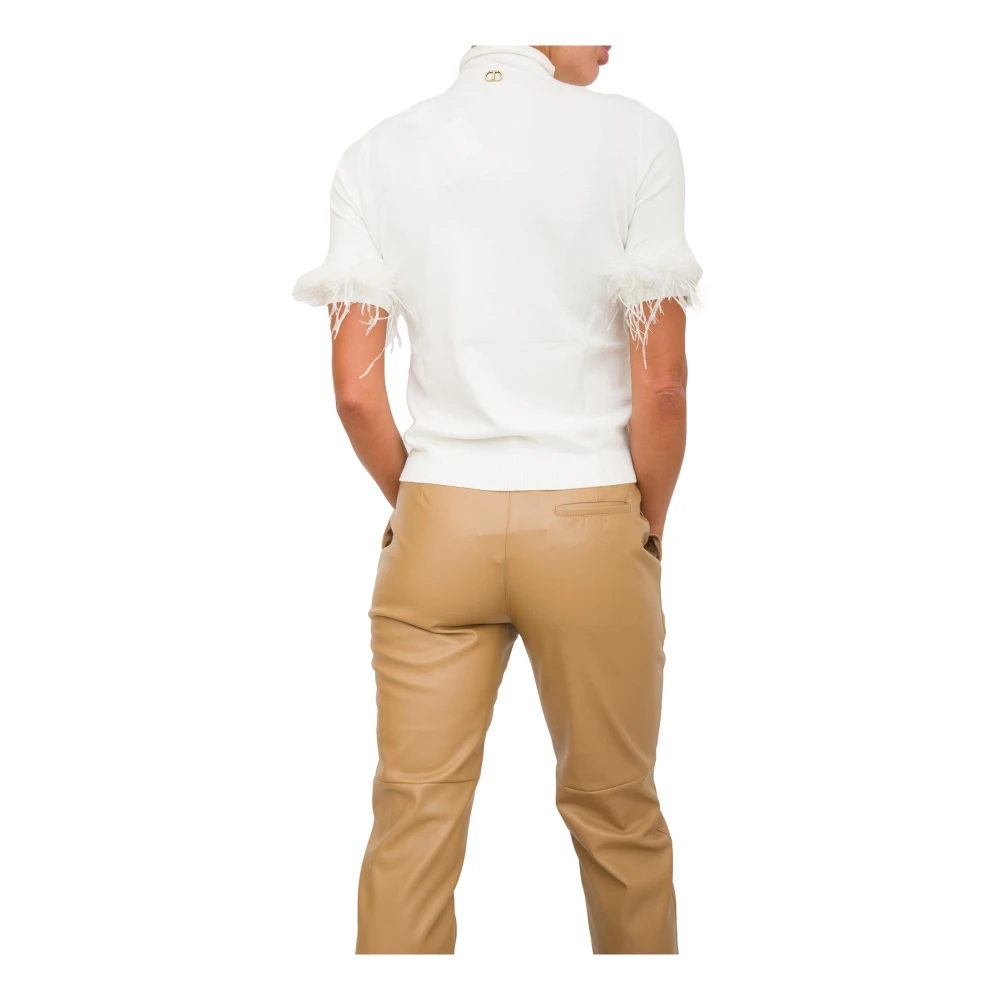 Twinset Witte Coltrui Trui White Dames