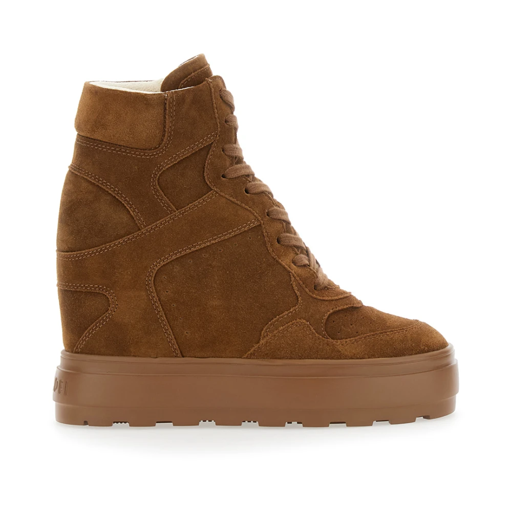 Casadei Brown Wedges, Female, 4 Uk, Renna Wedge Trainers
