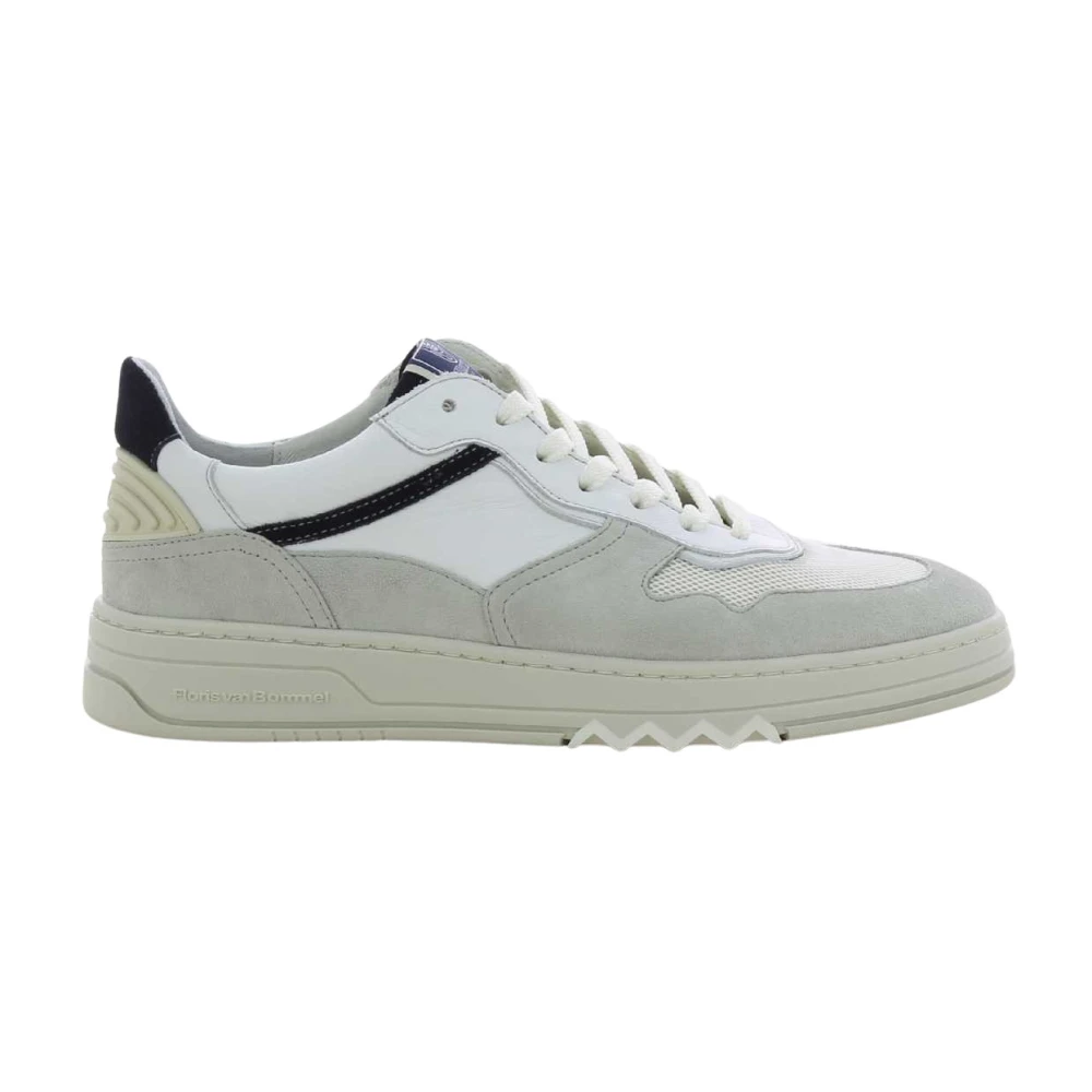 Floris van Bommel Witte Sneakers Sfm-10166 Heren Schoenen