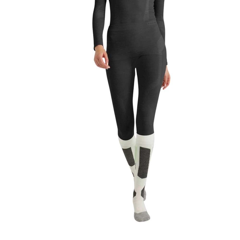Falke Wollen panty's voor dames Black Dames