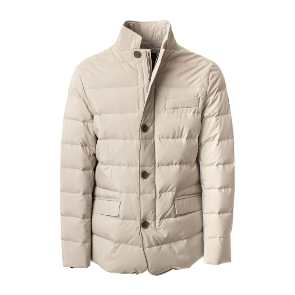People of Shibuya Stijlvolle Giubbino Jas Beige Heren