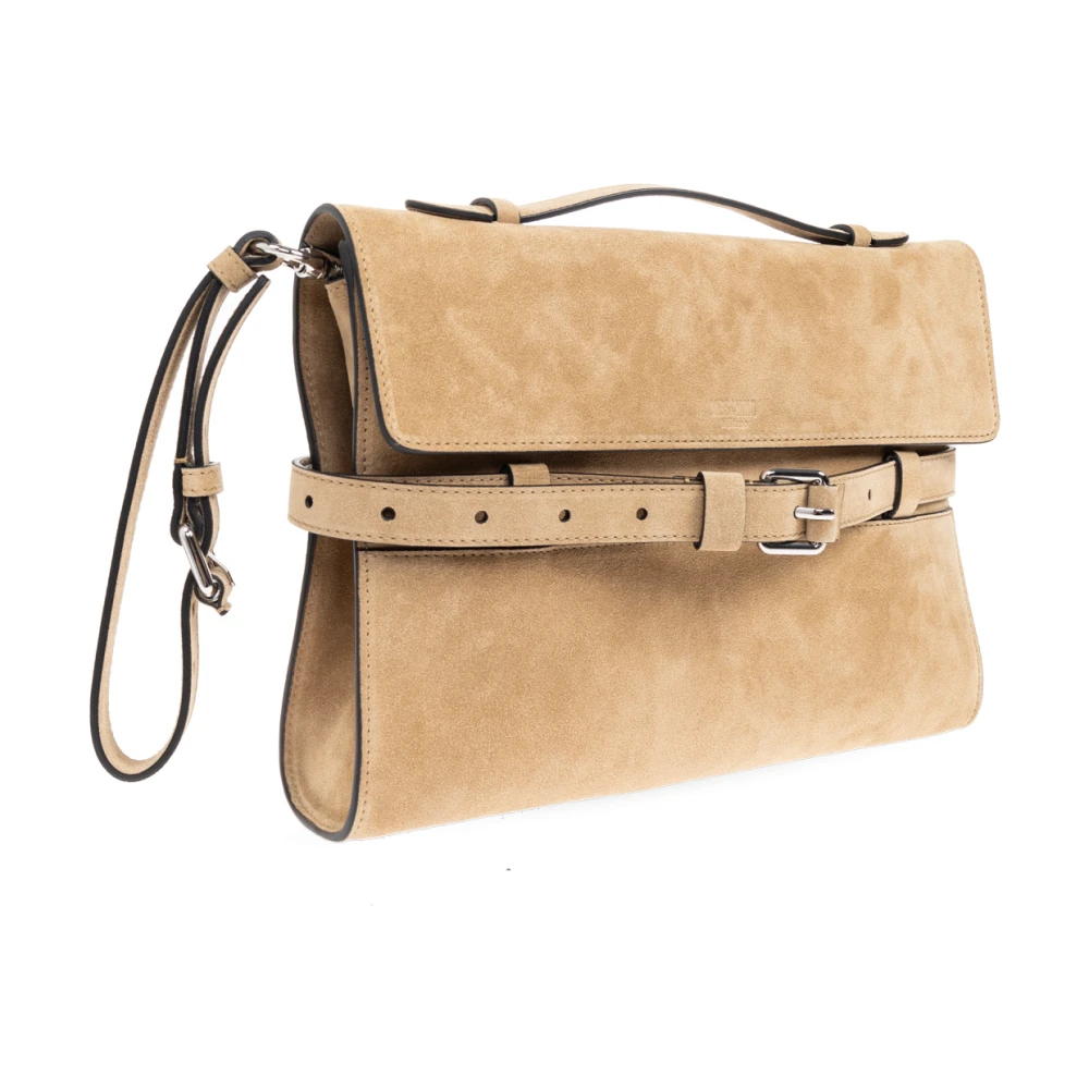 Moschino Suède handtas Beige Dames