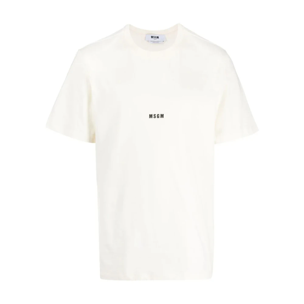 Msgm Stijlvolle T-shirts en Polos White Heren