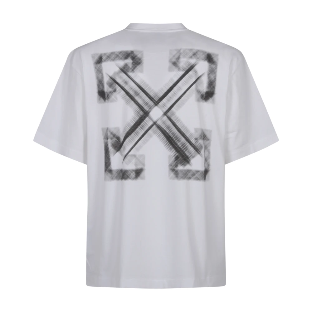 Off White Witte Skate Tee Vibe Arrow Shirt White Heren