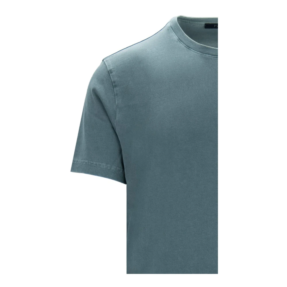 Fay Heren Slip-On T-Shirt Green Heren