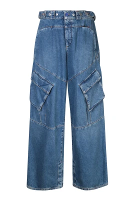 Blå Cargo Jeans AW23