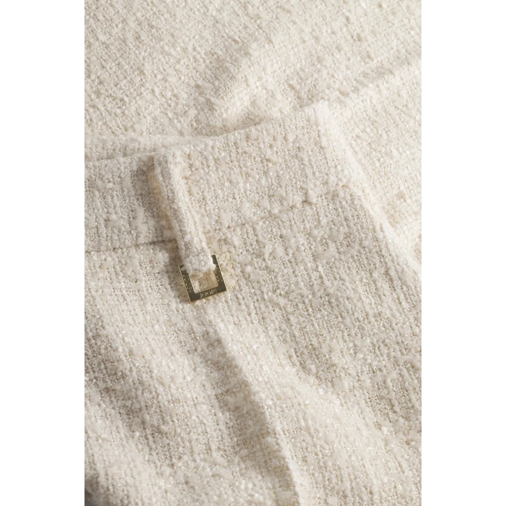 Joop! Klassieke Straight Broek White Dames