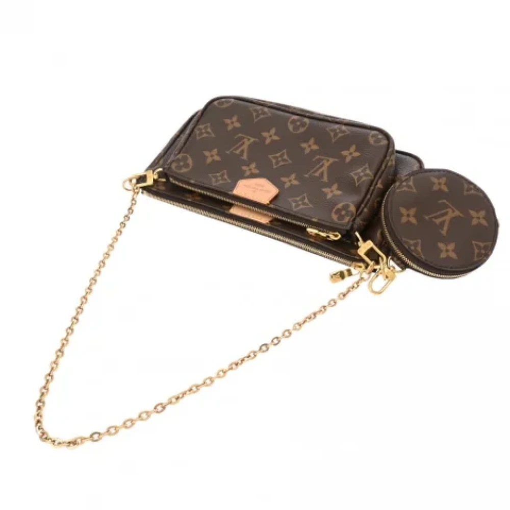 Louis Vuitton Vintage Pre-owned Canvas louis-vuitton-bags Brown Dames
