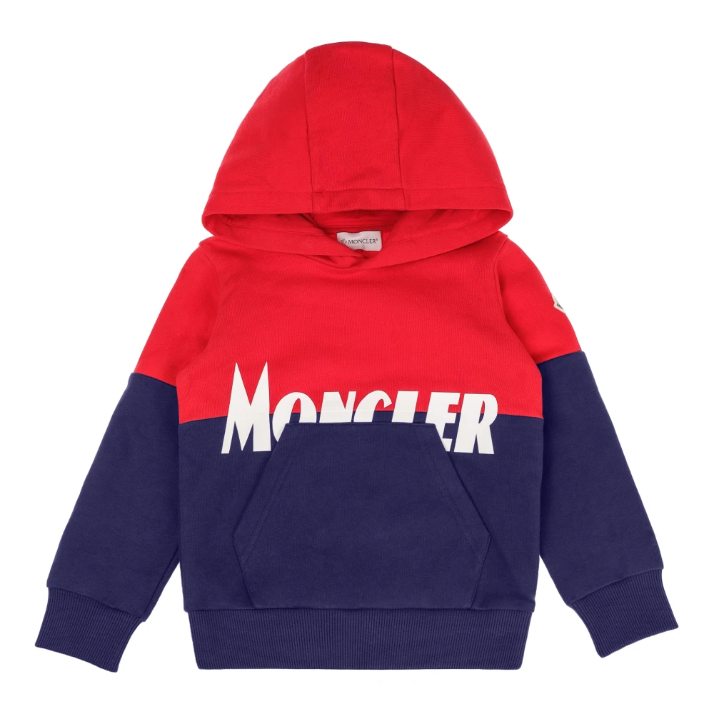 Moncler Barn Hoodie Sweatshirt - Röd Red, Pojke