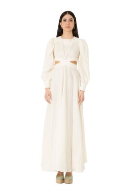 linen-dress-ecru-color