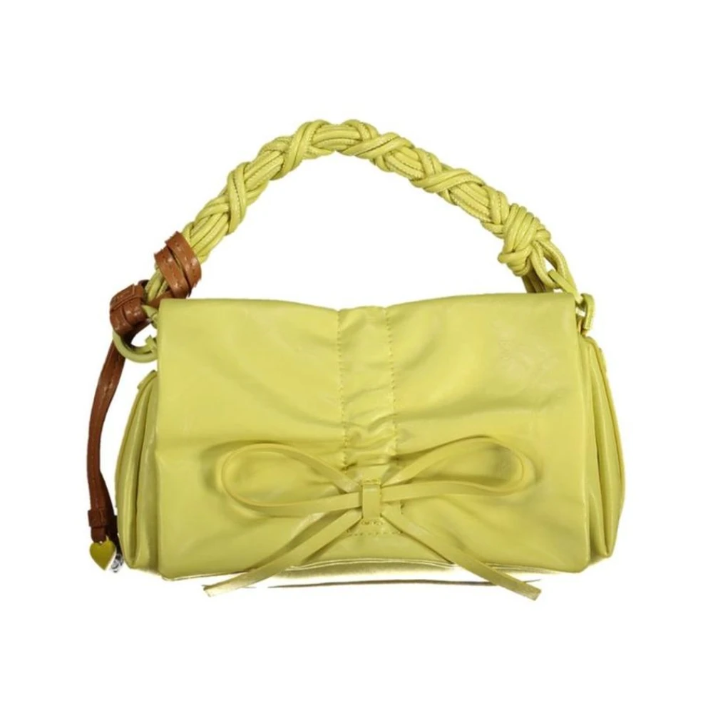 Desigual Handbag With Shoulder Strap And Inside Pocket - Female - Handbags - Yellow - One Size - Bags - Image 5