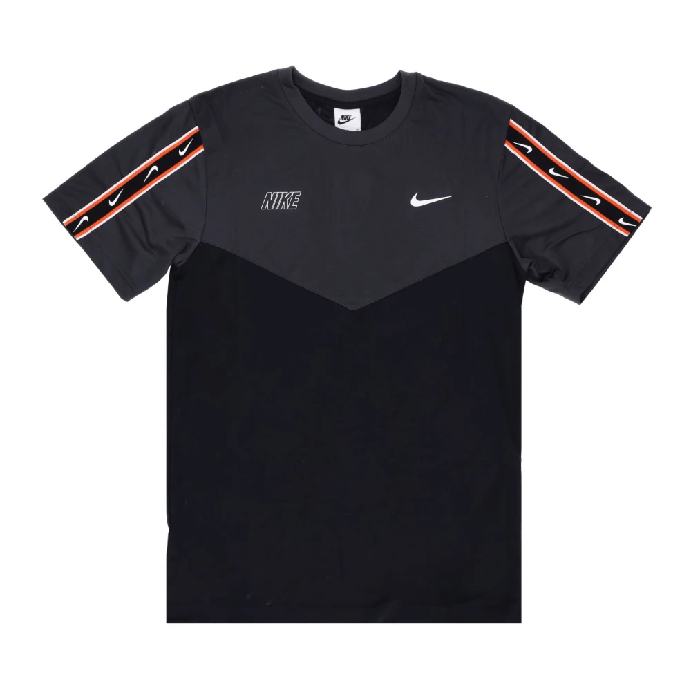 Nike Herhaal Sportkleding T-shirt Zwart Grijs Wit Black Heren