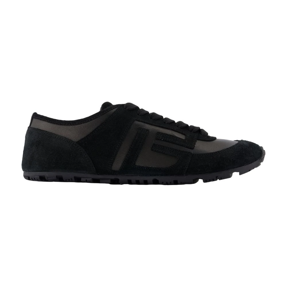 Balmain Men's Black Racer 45 Trainers - Sneakers - 10 Uk - Shoes