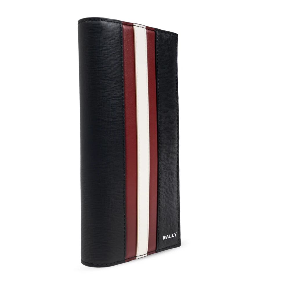 Bally Leren Portemonnee Black Dames