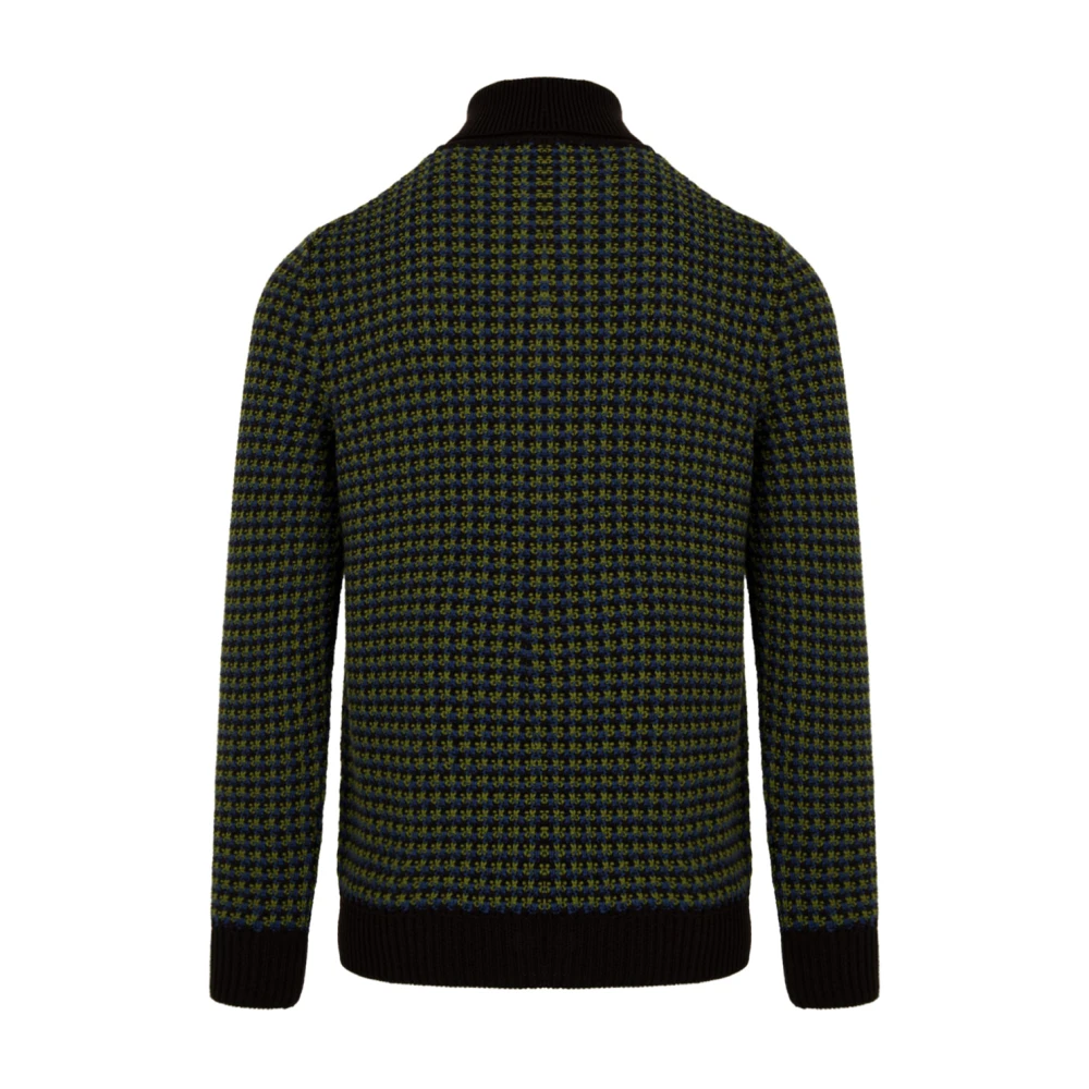 Drumohr Groene Heren Trui Model D5M104Pc Green Heren