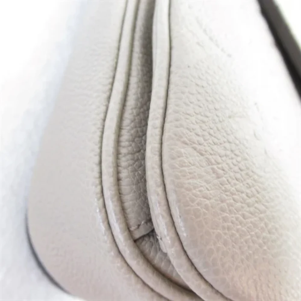 Louis Vuitton Vintage Pre-owned Leather shoulder-bags Gray Dames