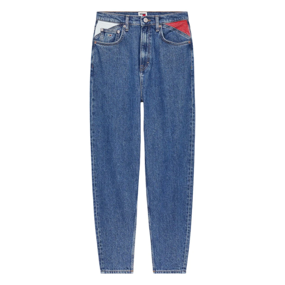 Tommy Jeans Relaxed Fit Denim Jeans Blue Dames