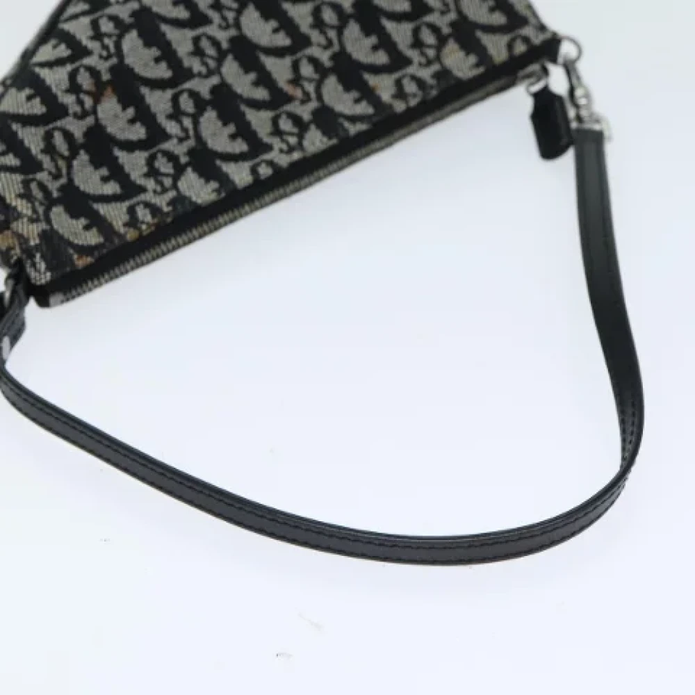 Dior Vintage Pre-owned Canvas dior-bags Blue Dames