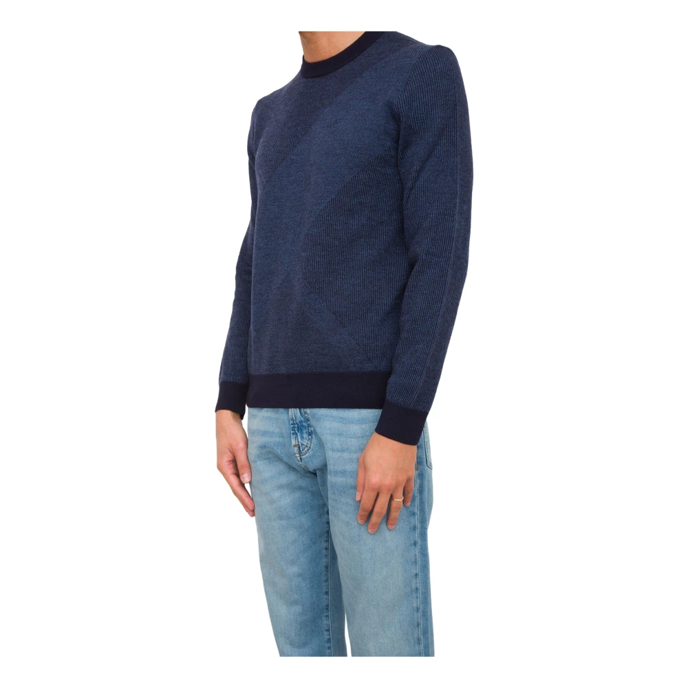 Hugo Boss BLU Gebreide kleding voor Mannen Blue Heren