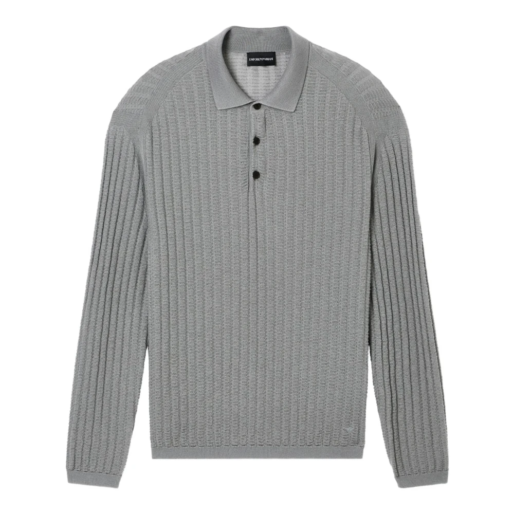 Emporio Armani Uomo Grigio Maglie, L, New,
