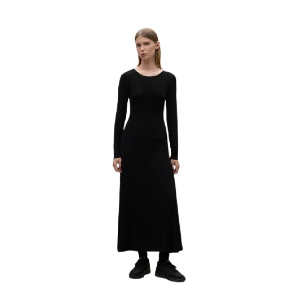 Ecoalf Irisn Jurk Tencel Katoenmix Black Dames