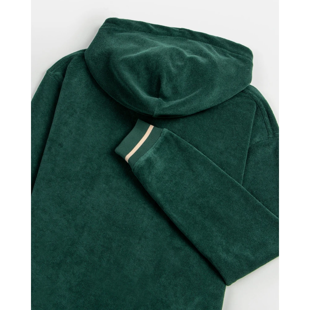 Autry Groene Staple Sweater met Geborduurd Logo Green Heren