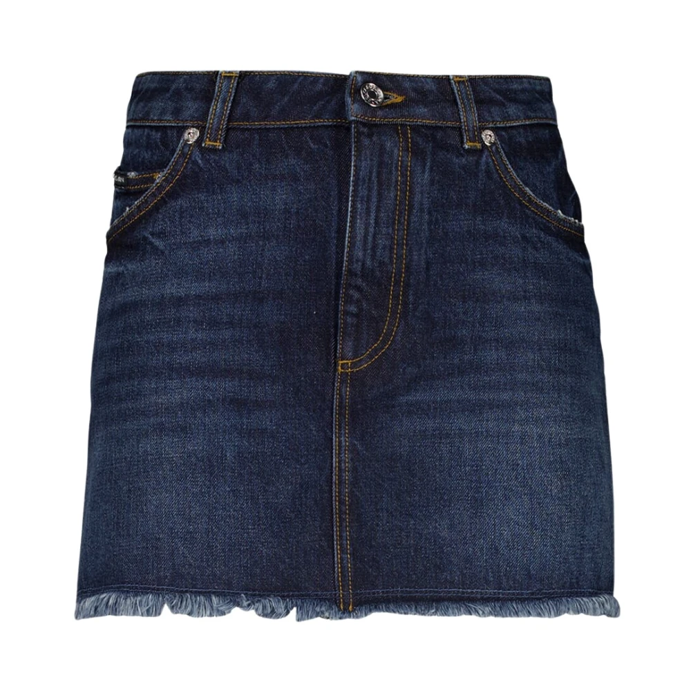 Dolce & Gabbana Mujer Azul - Minifalda Vaquera - Skirts - Xs