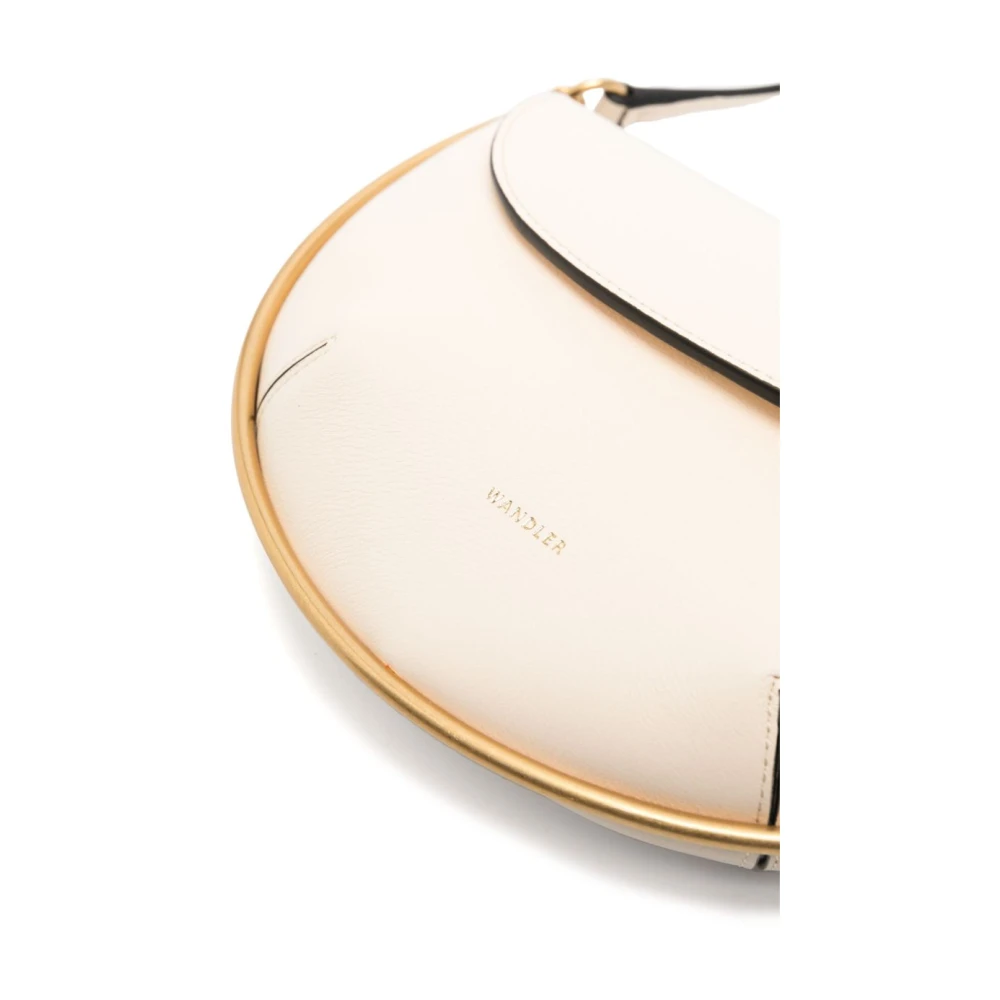 Wandler Amandel Beige Overslag Schoudertas Beige Dames