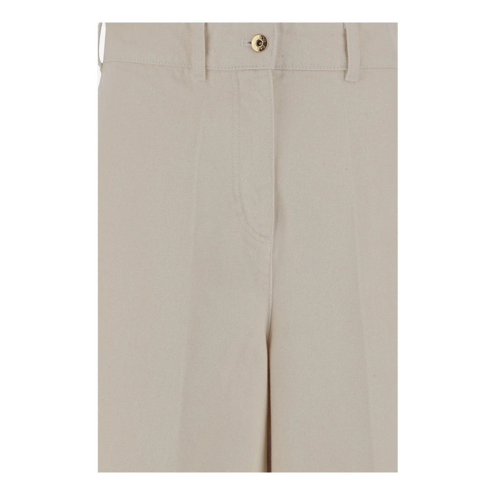Patou Beige Shorts voor Vrouwen Beige Dames
