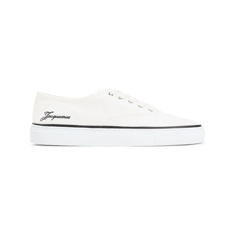 Jacquemus Women's White Sneakers, 7 Uk, Fow00212aw00829 Trainers