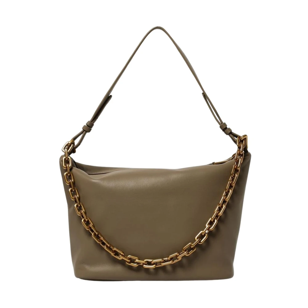 Emporio Armani Women's Gray Chain Accent Shoulder Bag