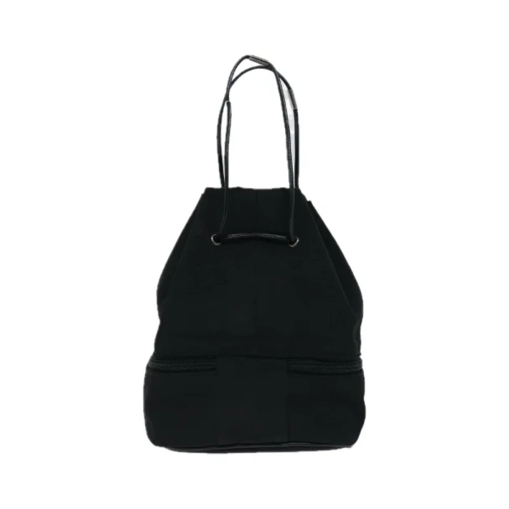 Gucci Vintage Pre-owned Cotton gucci-bags Black Dames