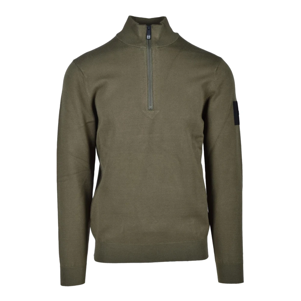 Outhere Viscose Blend Stijlvolle Top Green Heren