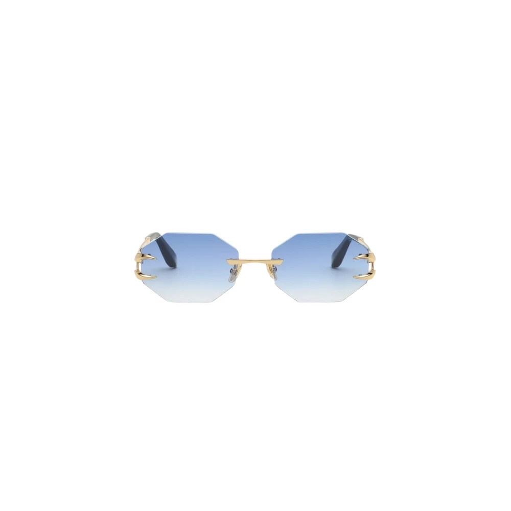 Roberto Cavalli Unisex Yellow Sunglasses, One Size, Fang Collection Sunglasses