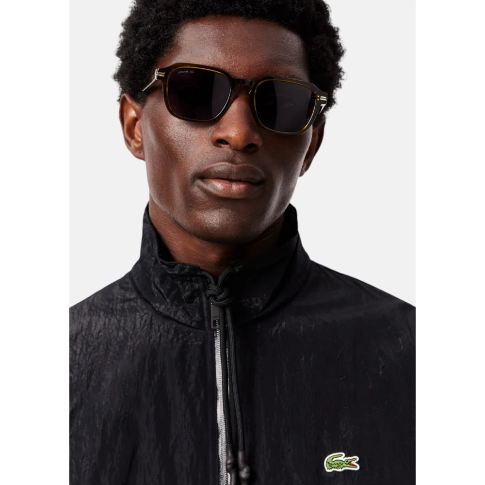 Lacoste Waterafstotende Sportsuit Jas Black Heren