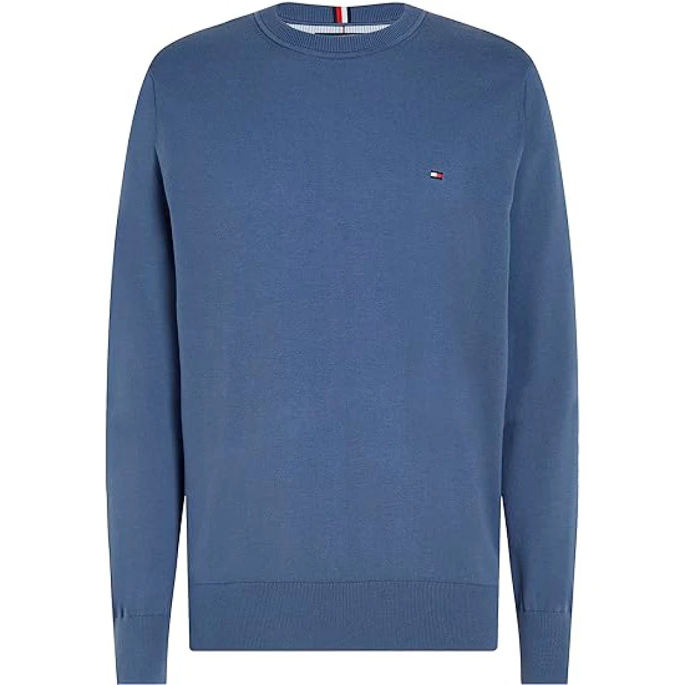 Tommy Hilfiger Men's Blue Pullover Sweater
