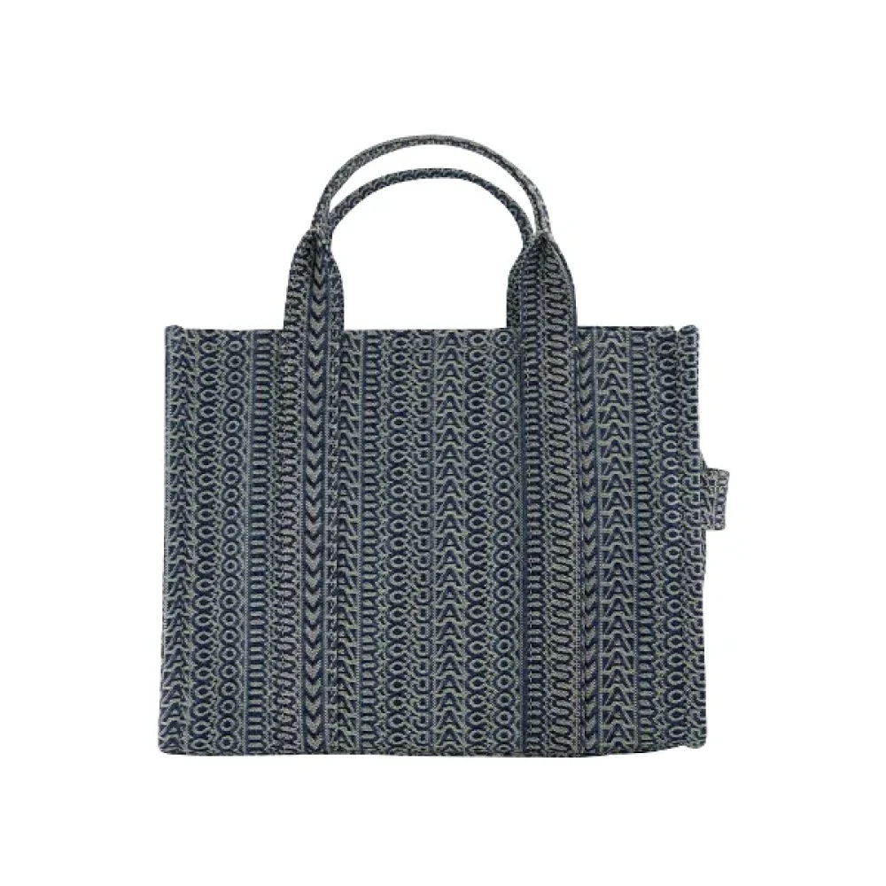 Marc Jacobs Pre-owned Cotton totes Blue Dames
