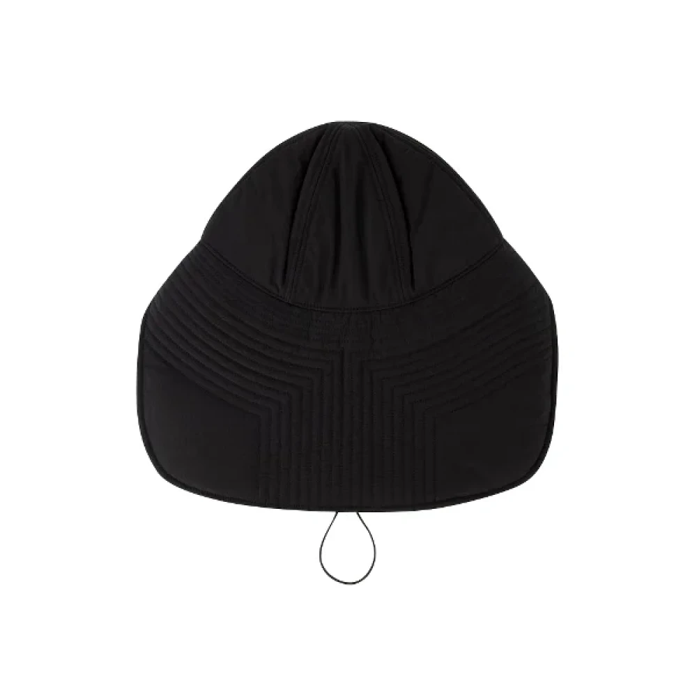 Y-3 Zwarte synthetische bucket hoed Black Dames